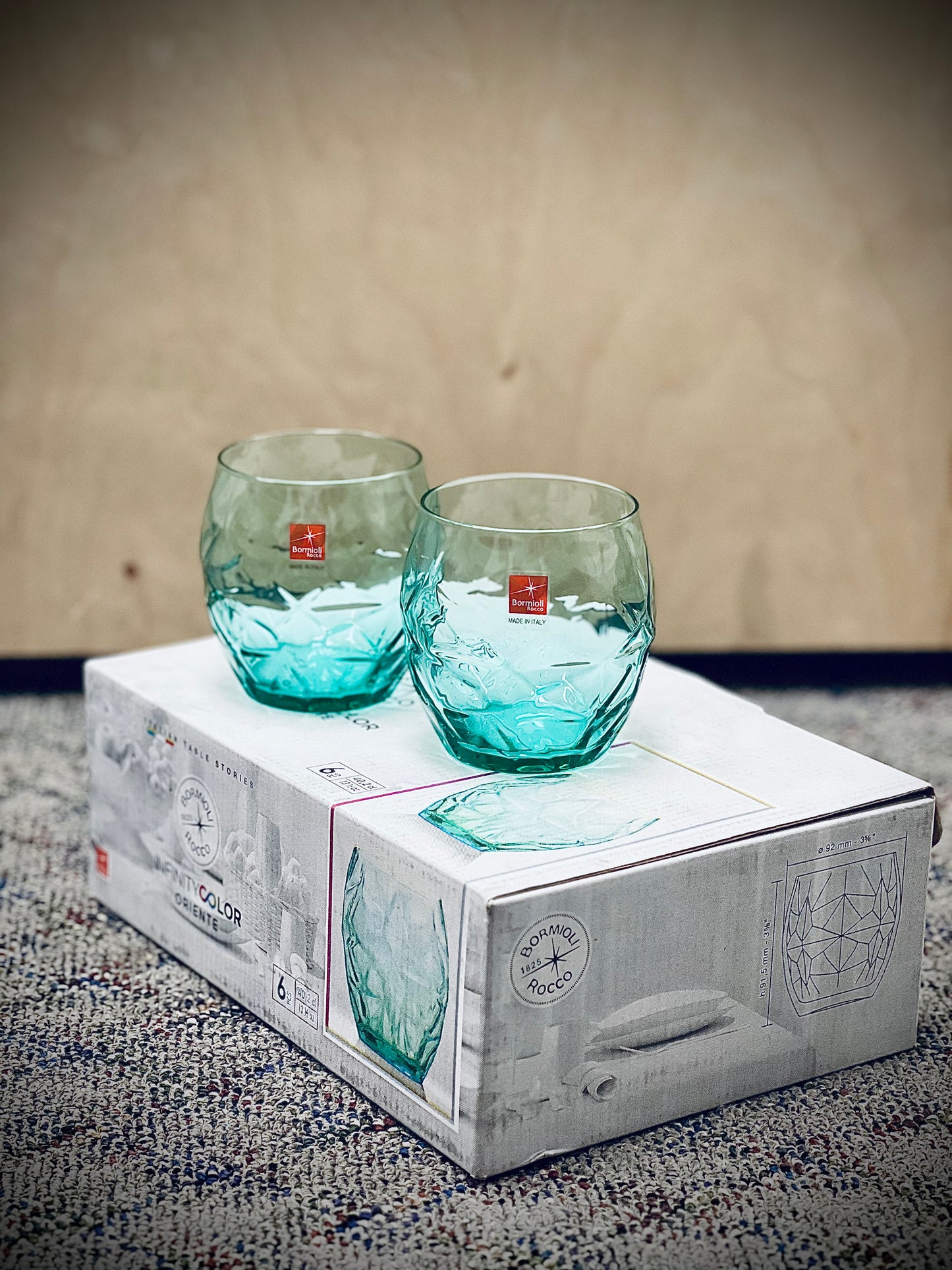 Bormiolli Rocco Oriente Water glasses