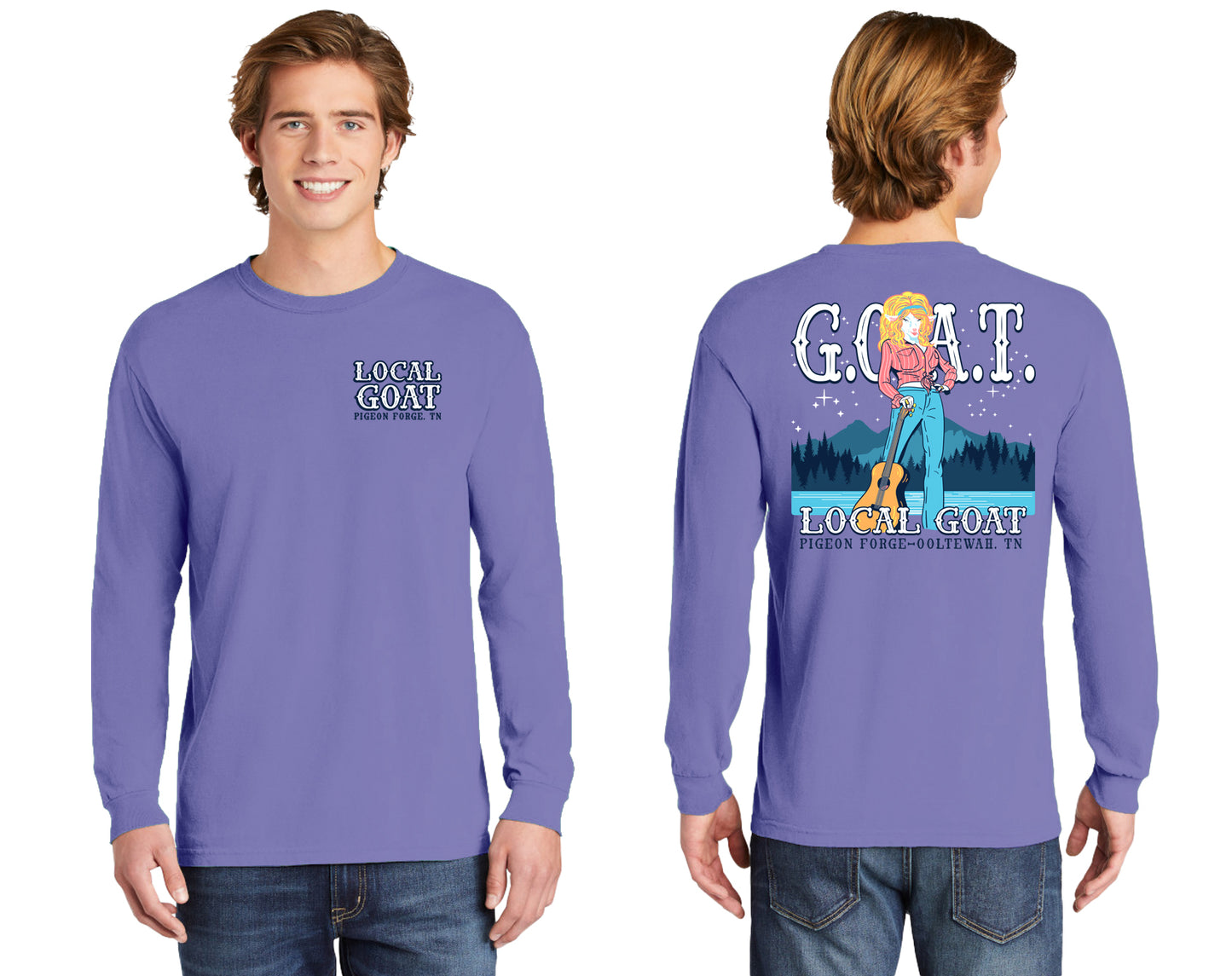 Legendary Goat tee LS