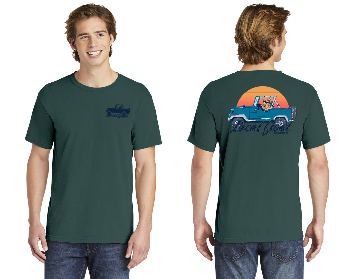 JEEP Goat Short Sleeve T-Shirt