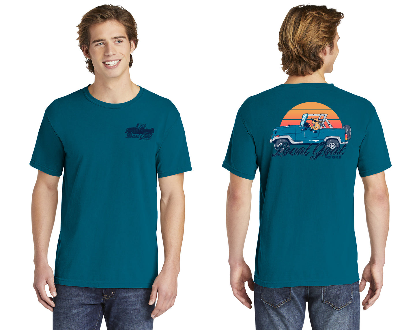 JEEP Goat Short Sleeve T-Shirt