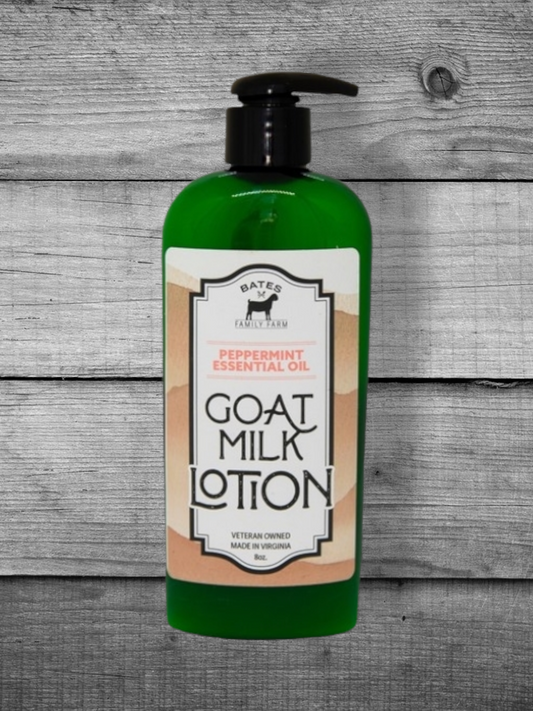 Peppermint Lotion with Essential Oils