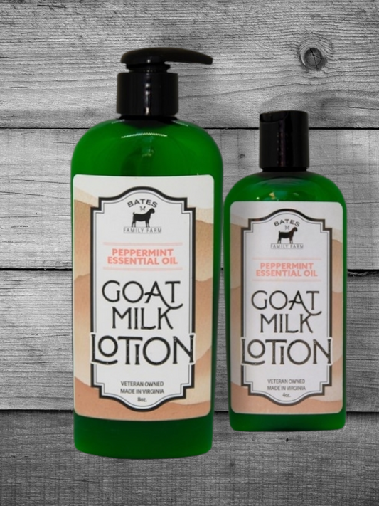 Peppermint Lotion with Essential Oils